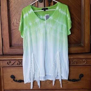 Fun tye dyed blouse from B.L.E.U